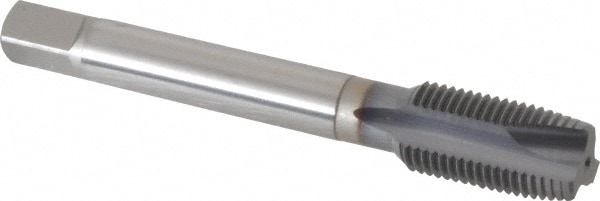 OSG 1105613208 Spiral Point Tap: 1/2-20, UNF, 3 Flutes, Plug, 2B, Powdered Metal, TiCN Finish Image