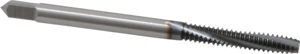 OSG 1305710408 Spiral Flute Tap: #6-32, UNC, 3 Flute, Modified Bottoming, 3B Class of Fit, Powdered Metal, TICN Finish Image