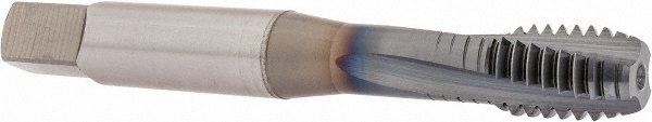 OSG 1305712108 Spiral Flute Tap: 3/8-16, UNC, 3 Flute, Modified Bottoming, 3B Class of Fit, Powdered Metal, TICN Finish Image