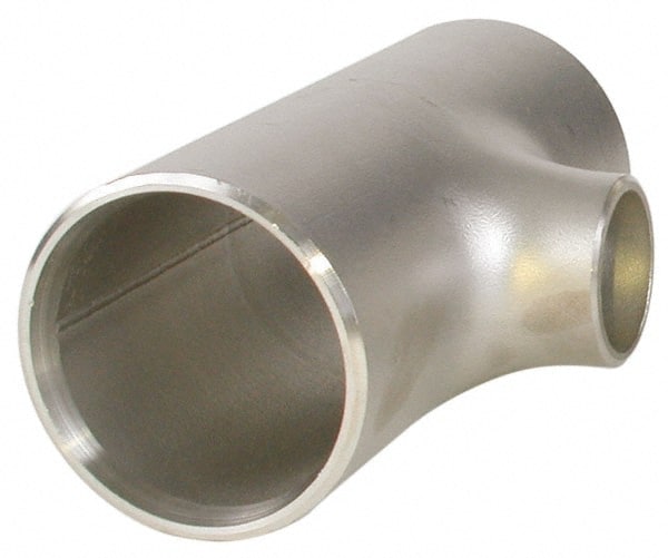 Merit Brass 01406-8048 Pipe Tee: 5 x 3" Fitting, 304L Stainless Steel 