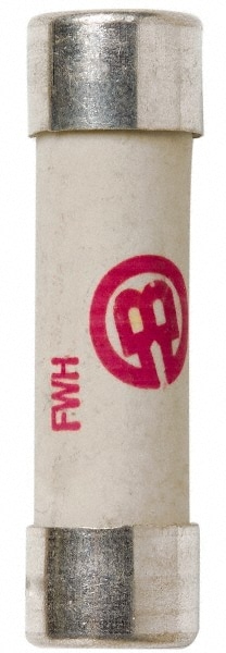 Cartridge Fast-Acting Fuse: 1 A, 50.8 mm OAL, 14.3 mm Dia