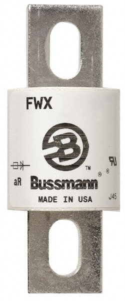 Cooper Bussmann FWX-500A Flush End Fast-Acting Fuse: 500 A, 3-27/32" OAL, 1-1/2" Dia 