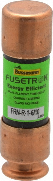 General Purpose Fuse: Time Delay, RK5, 1.6000 A - 2" OAL
