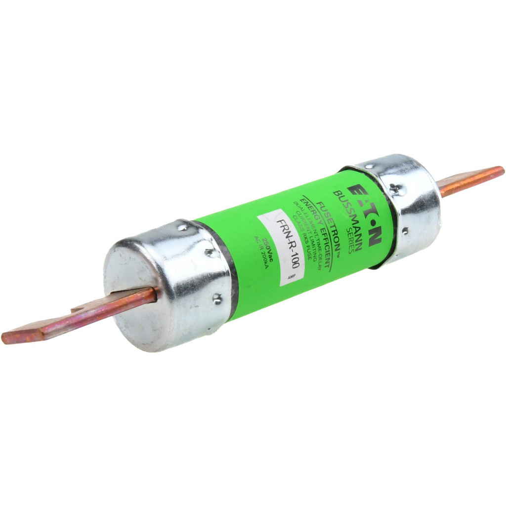 Cooper Bussmann General Purpose Fuse: Time Delay, RK5, 250 V, 100 A - 5-7/8" OAL | 5-Pack | Part #FRN-R-100
