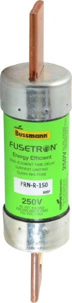 Cooper Bussmann FRN-R-150 Cartridge Time Delay Fuse: RK5, 150 A, 39.6 mm Dia Image