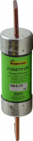 Cooper Bussmann FRN-R-175 Cartridge Time Delay Fuse: RK5, 175 A, 39.6 mm Dia Image