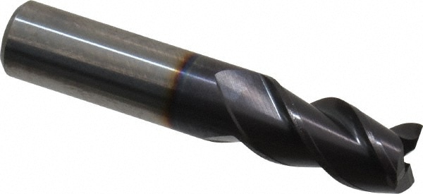 Guhring 9030860095200 Square End Mill: 3/8 Dia, 5/8 LOC, 3/8 Shank Dia, 2 OAL, 3 Flutes, Solid Carbide Image