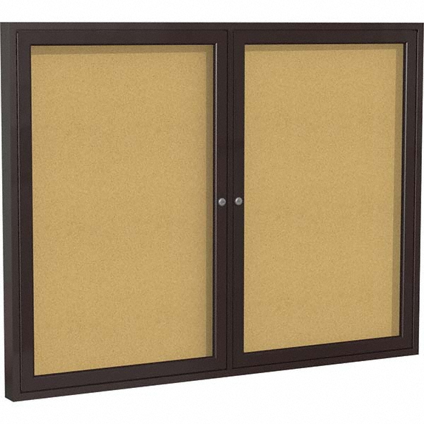 Ghent Cork Bulletin Boards; Style Enclosed Cork Bulletin Boards