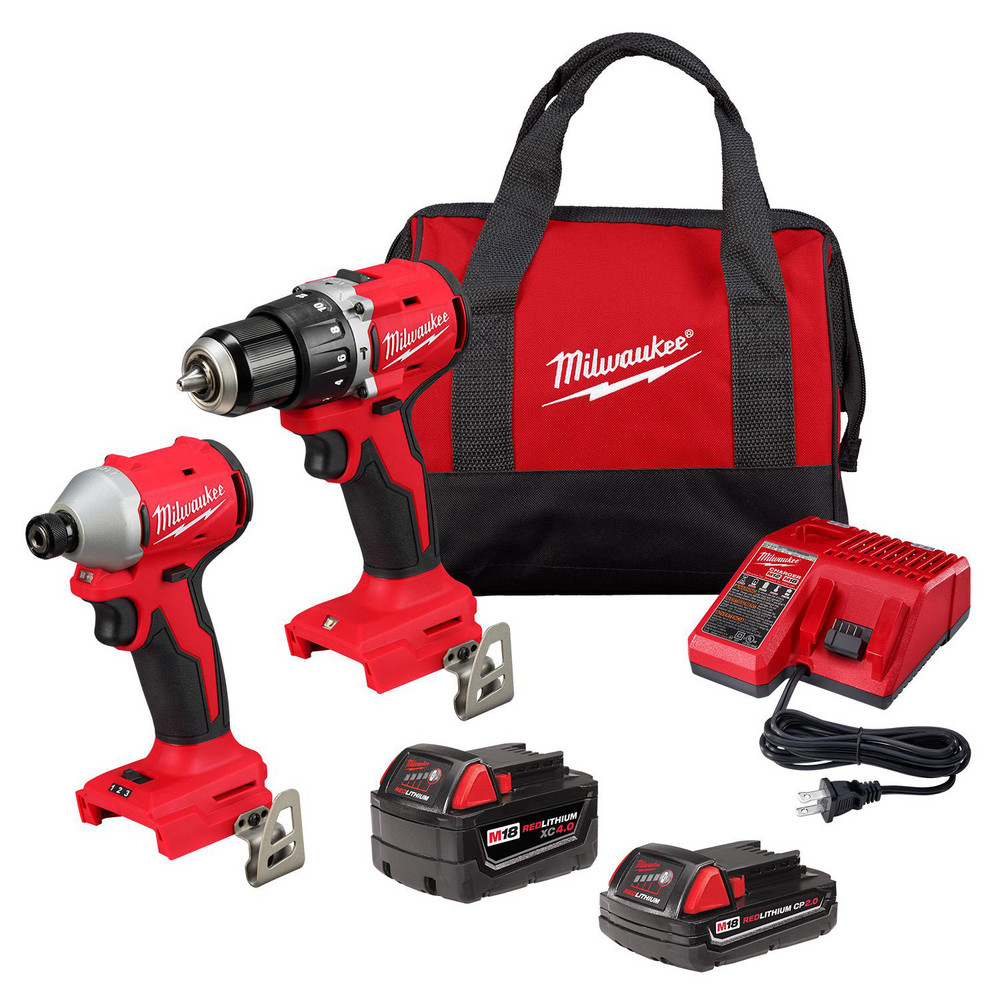 Milwaukee Tool 18 00 Volt Cordless Tool Combination Kit MSC Direct
