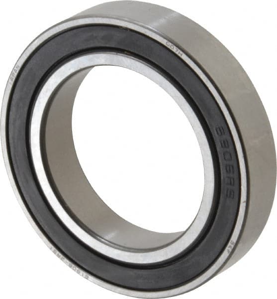 SKF 61906-2RS1 Thin Section Ball Bearing: 30 mm Bore Dia, 47 mm OD, 9 mm OAW, Double Seal 