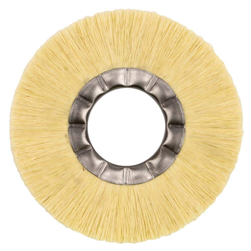 Weiler 20180 Wheel Brush: 6" Wheel Dia, Crimped 