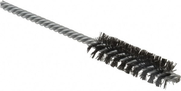WEILER Steel Double Spiral Tube Brush 5//8 in Diameter 21184 0.0104 in Bristle Diameter 5 in Length