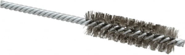 Weiler 98371 Power Tube Brush: Helical, Stainless Steel 