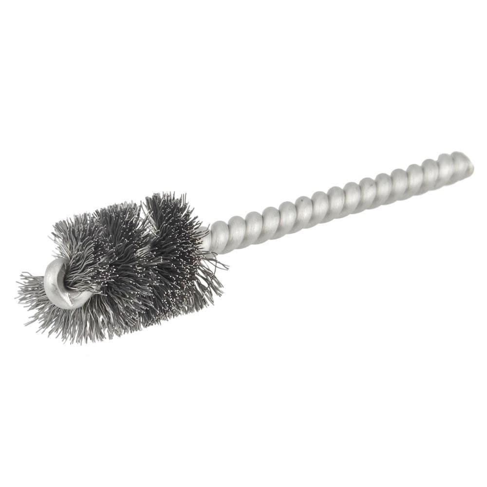 Weiler - Power Tube Brush: Helical, Steel | MSC Direct