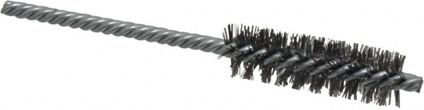 Power Tube Brush: Helical, Steel - 7/32