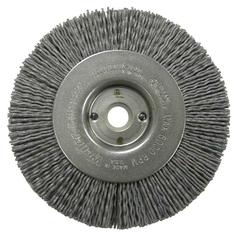 Weiler 31104 Wheel Brush: 4" Wheel Dia, Crimped Image