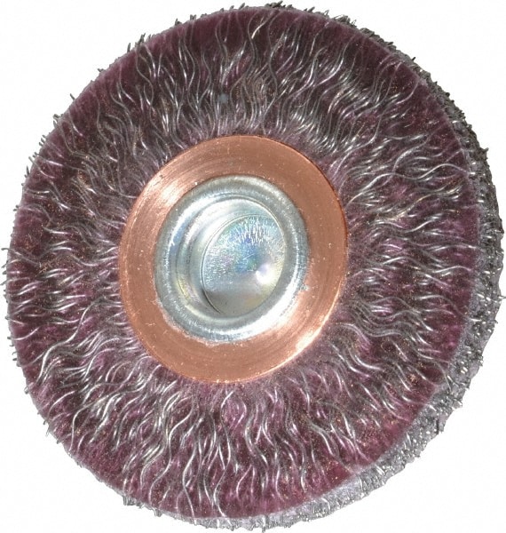 Weiler 90337 Wheel Brush: 2" Wheel Dia, Crimped Image