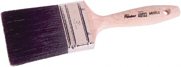 Weiler - Paint Brush: 1/2″ Wide, Hog, Natural Bristle - 47029780 - MSC  Industrial Supply