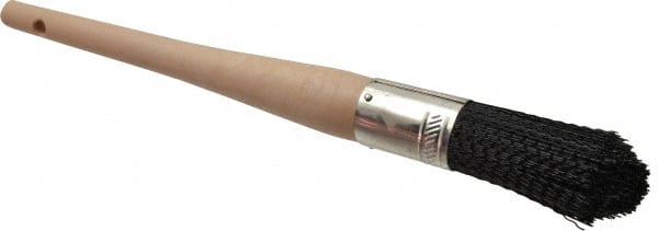 Cleaning & Finishing Brush: 10-11/16" Brush Length, 1" Brush Width, Stainless Steel Bristles