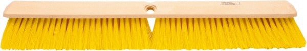 Weiler 42166 Push Broom: 24" Wide, Polypropylene Bristle 