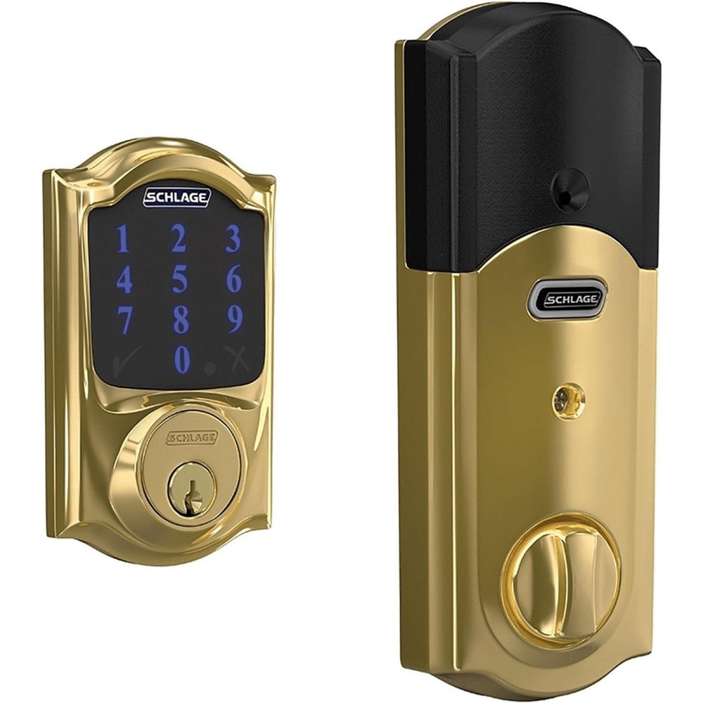 Schlage - Deadbolts; Deadbolt Type: Deadbolt; Lock Type: Single ...