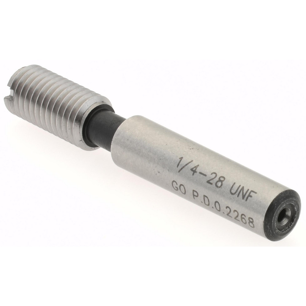 SPI - Plug Thread Gage: 1/4-28 Thread, 2B Class, Single End, Go | MSC ...