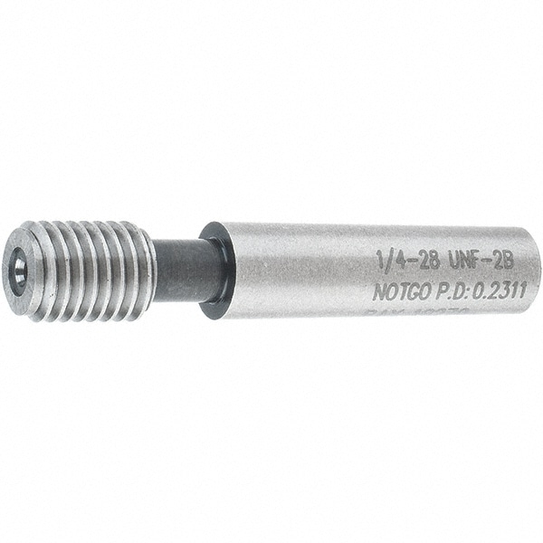 SPI 34-254-3 Plug Thread Gage: 1/4-28 Thread, 6H Class, Single End, No Go Image