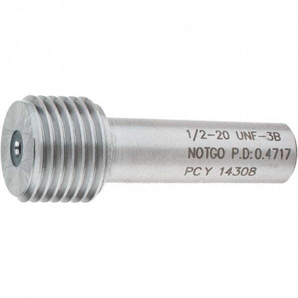 SPI 34-291-5 Plug Thread Gage: 1/2-20 Thread, 3B Class, Single End, No Go Image