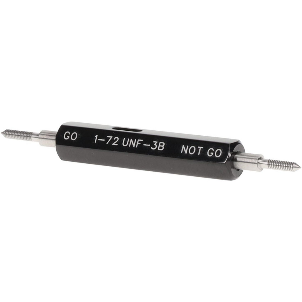SPI 34-342-6 Plug Thread Gage: #1-72 Thread, 3B Class, Double End, Go & No Go Image
