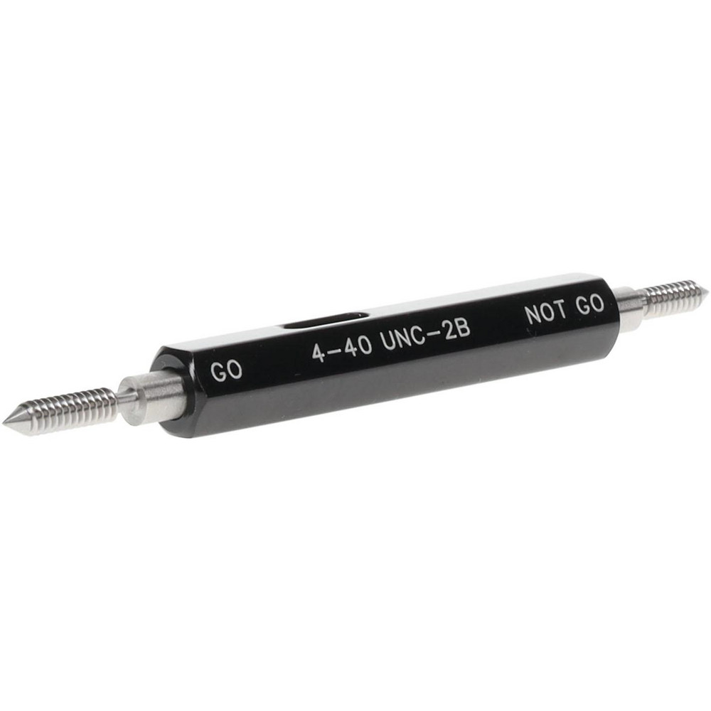 SPI - Plug Thread Gage: #4-40 Thread, 2B Class, Double End, Go & No Go ...