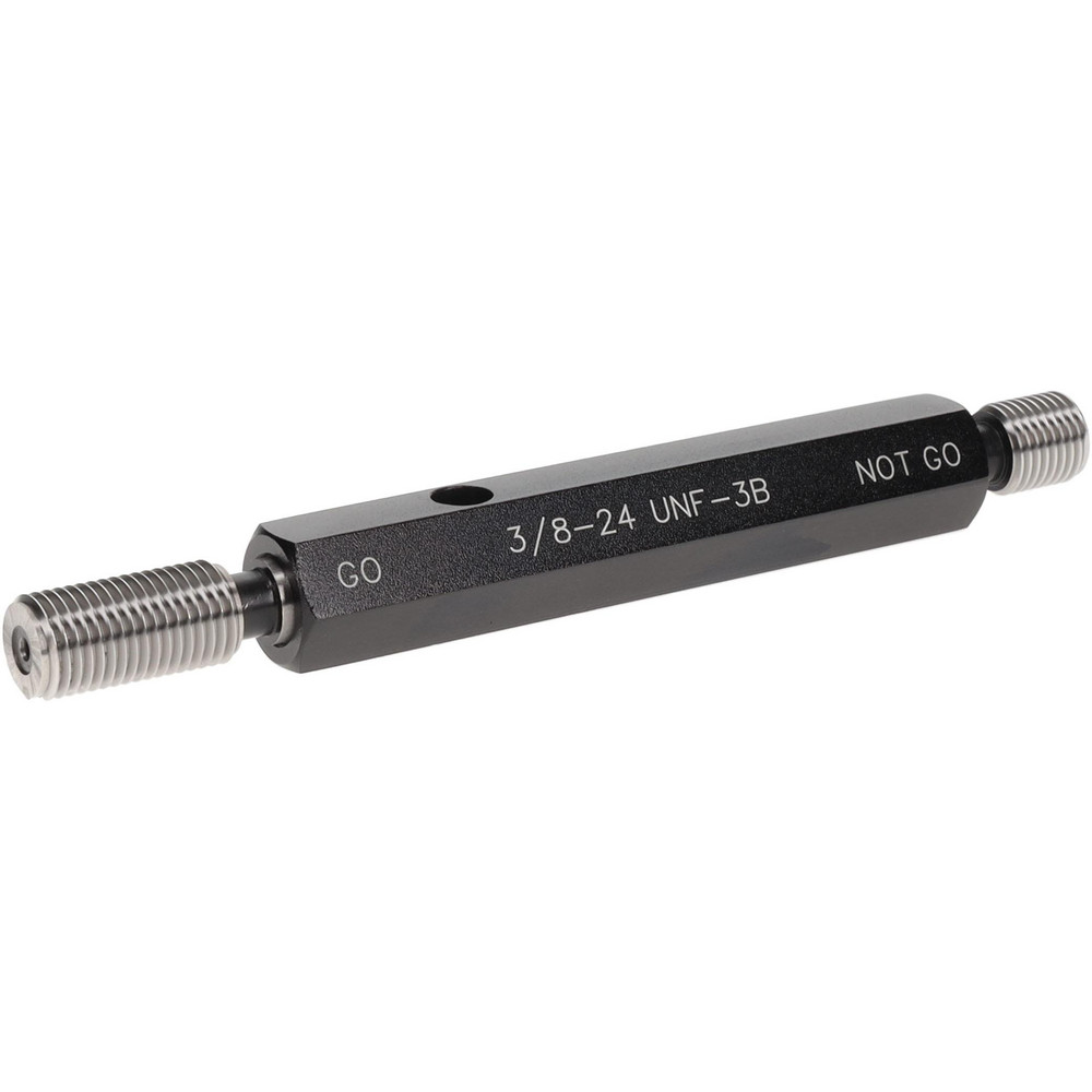 SPI - Plug Thread Gage: 3/8-24 Thread, 3B Class, Double End, Go & No Go ...