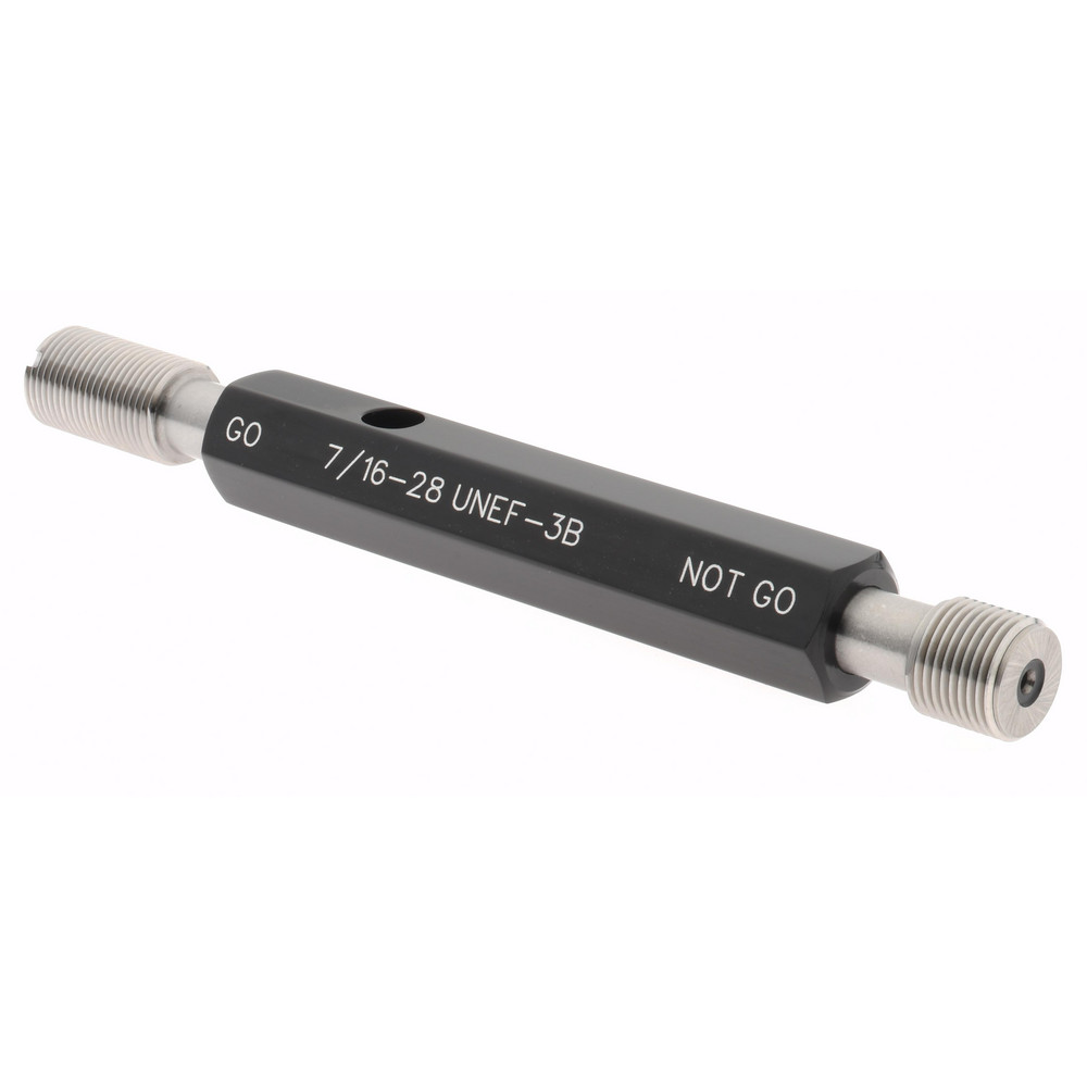 SPI 34-398-8 Plug Thread Gage: 7/16-28 Thread, 3B Class, Double End, Go & No Go Image