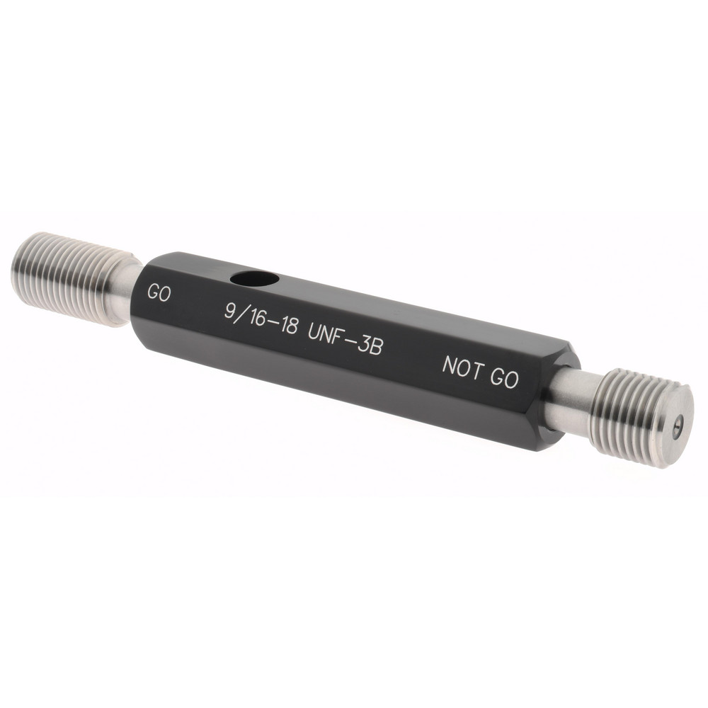 SPI 34-408-5 Plug Thread Gage: 9/16-18 Thread, 3B Class, Double End, Go & No Go Image