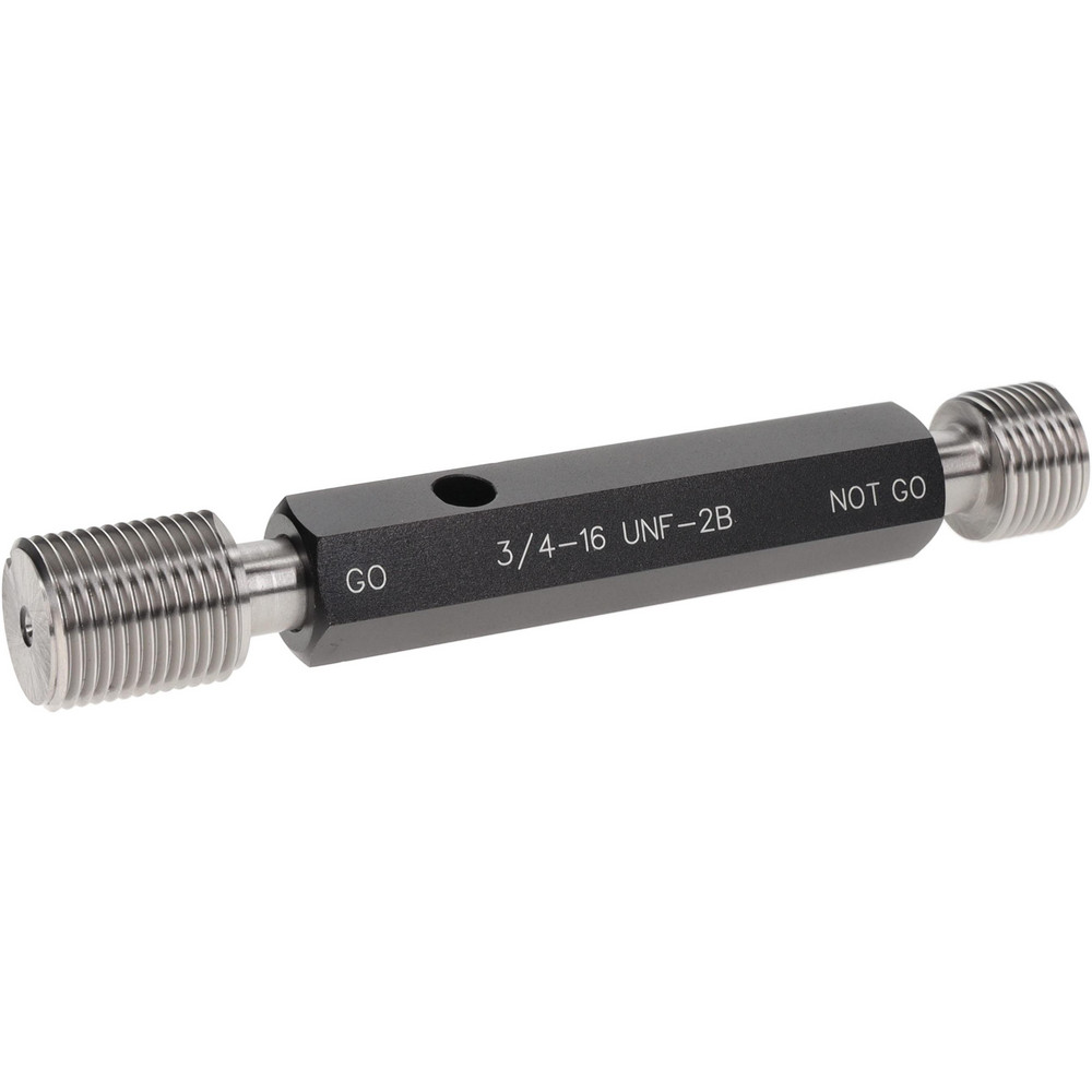SPI - Plug Thread Gage: 3/4-16 Thread, 2B Class, Double End, Go & No Go ...