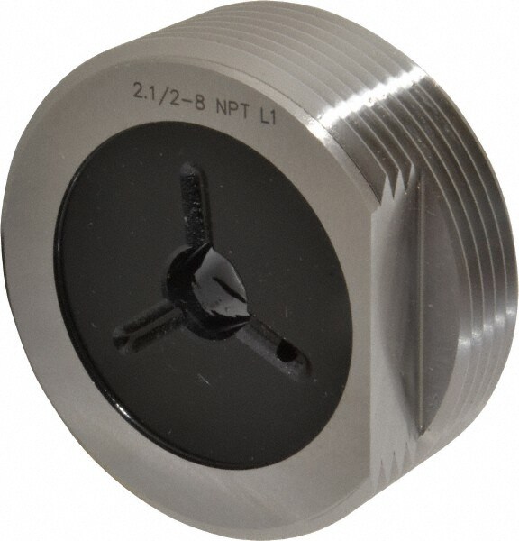 SPI 34-443-2 Pipe Thread Plug Gage: Tapered, 2-1/2-8, Class L-1, Single End Image