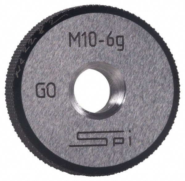 SPI 34-521-5 Threaded Ring Gage: M33 x 2.00 Thread, Metric, Class 6G, Go Image