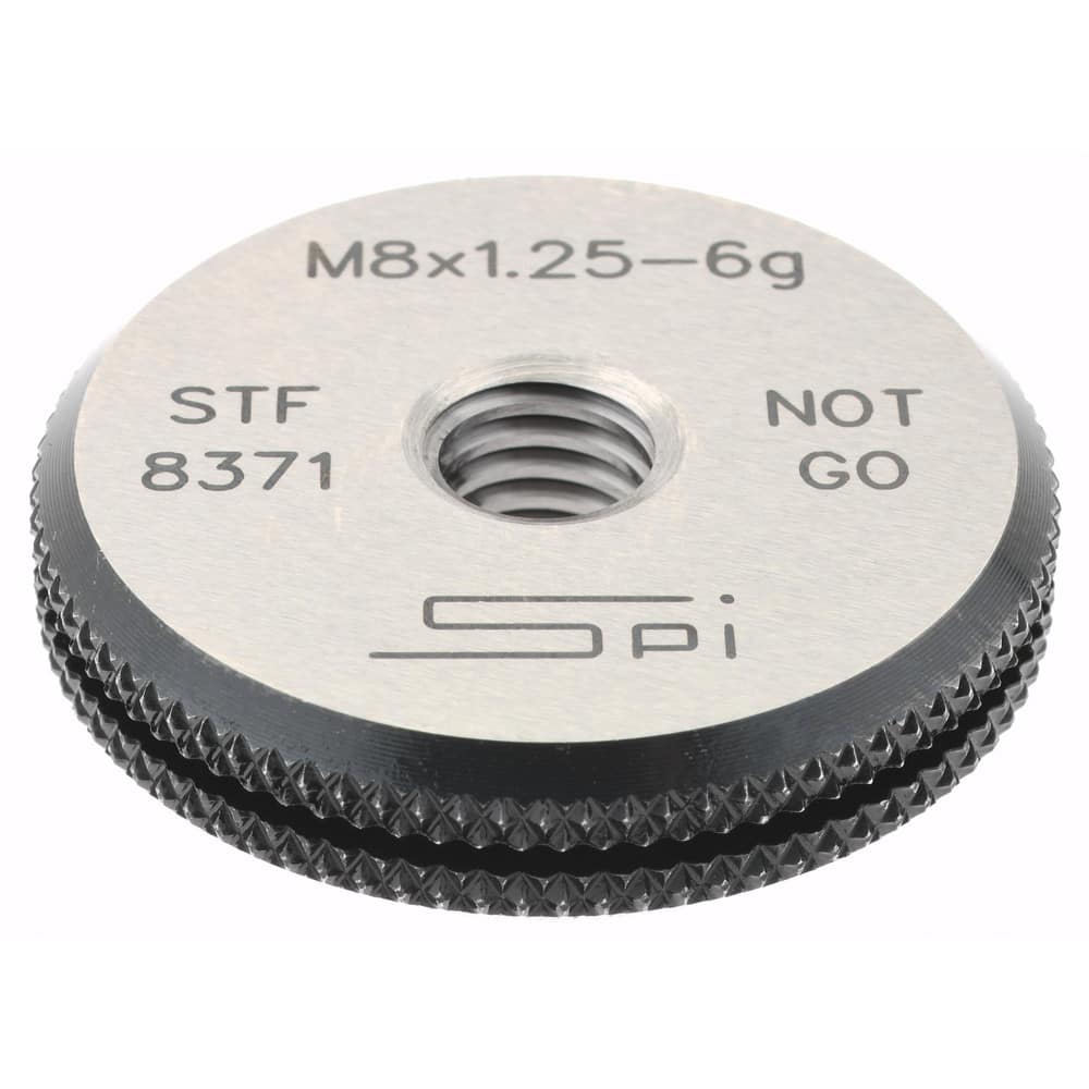 SPI - M8x1.25 No Go Single Ring Thread Gage - 75890418 - MSC Industrial ...