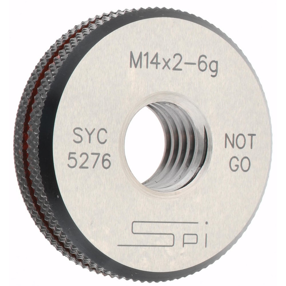 SPI 34-494-5 Threaded Ring Gage: M14 x 2.00 Thread, Metric, Class 6G, No Go Image