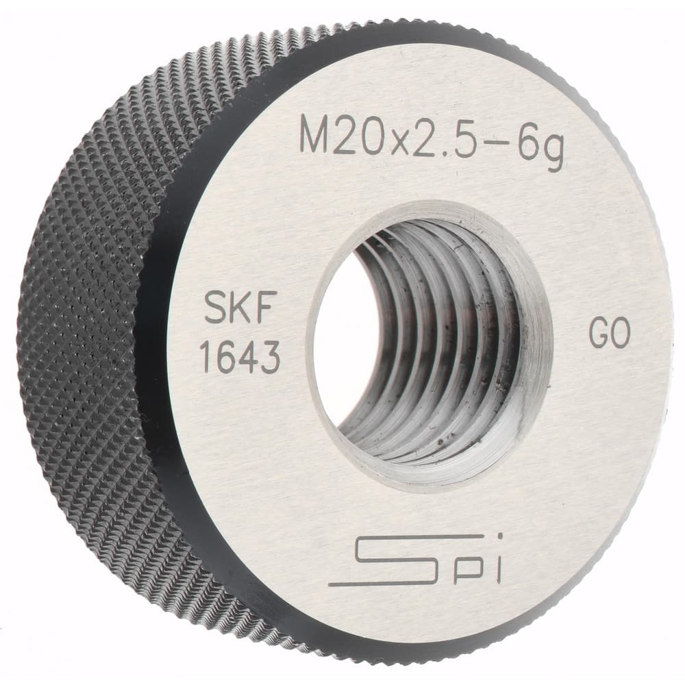 gebruiker levering kaping SPI - Threaded Ring Gage: M20 x 2.50 Thread, Metric, Class 6G, Go -  75890525 - MSC Industrial Supply