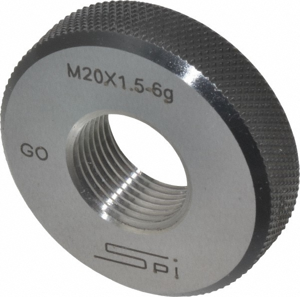 SPI M20x1.50 Go Single Ring Thread Gage 75890780 MSC Industrial Supply