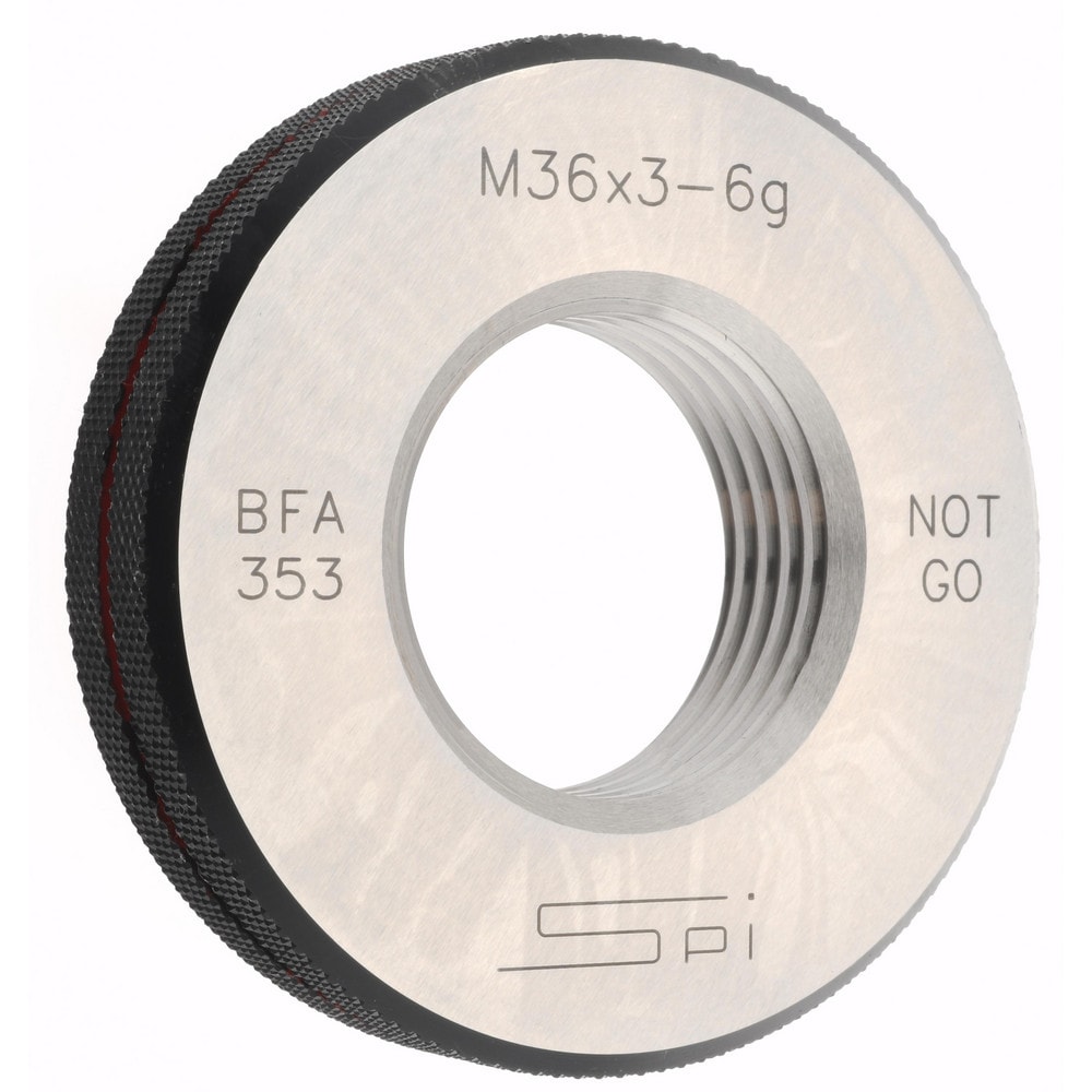 SPI 34-526-4 Threaded Ring Gage: M36 x 3.00 Thread, Metric, Class 6G, No Go Image