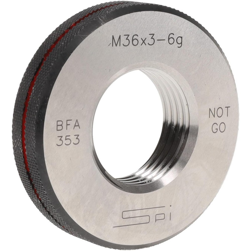 Threaded Ring Gage: M36 x 3.00 Thread, Metric, Class 6G, No Go
