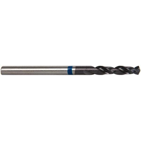 Corner Radius End Mill: 1/8" Dia, 1/2" LOC, 0.01" Radius, 3 Flutes, Solid Carbide
