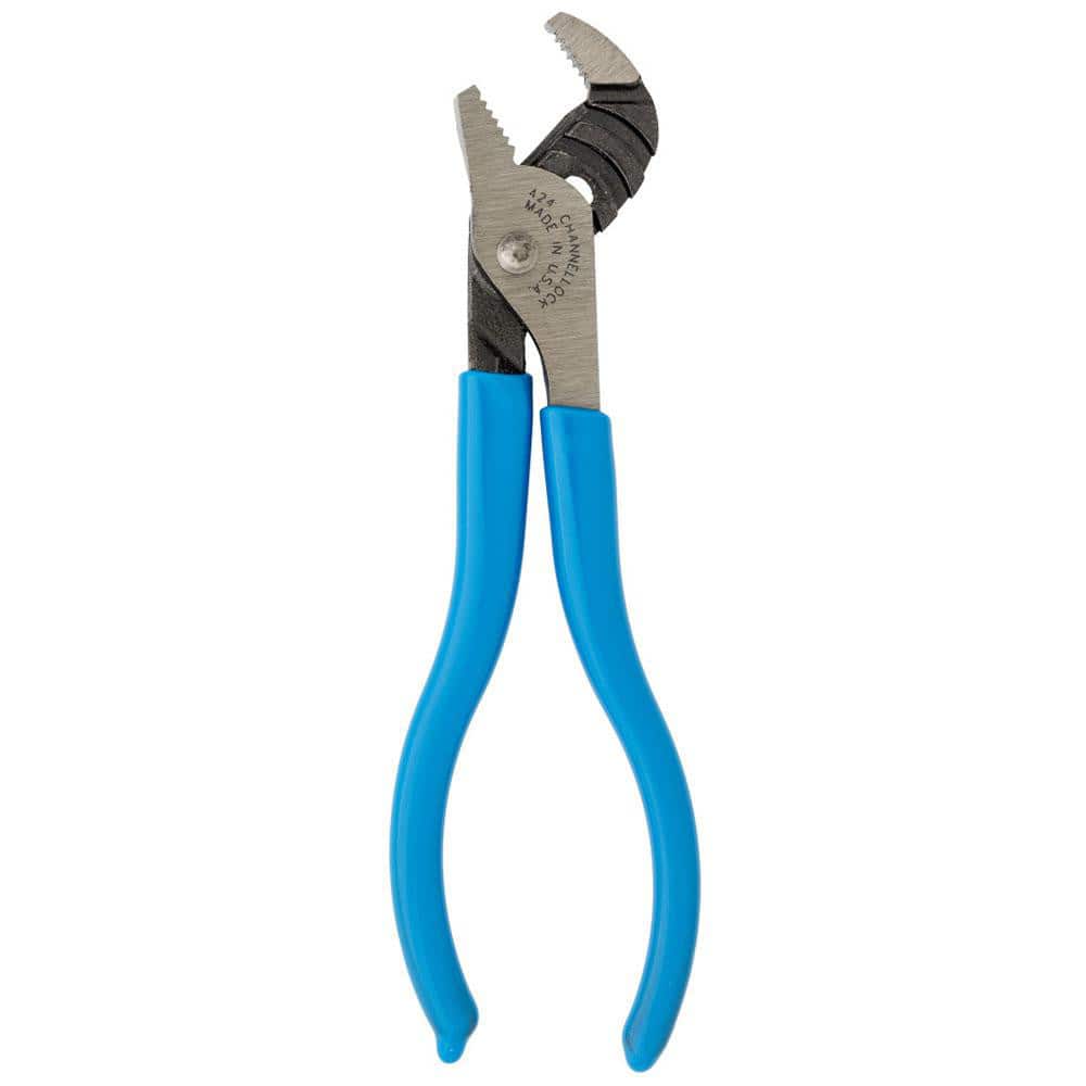 Tongue & Groove Plier: 1/2" Cutting Capacity, Standard Jaw