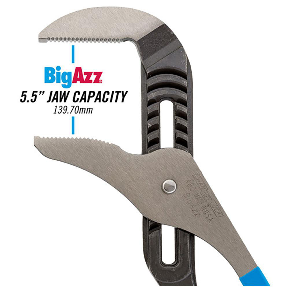 Channellock 414 13.5" Tongue And Groove Pliers – Nutbuster, 2" Capacity, USA