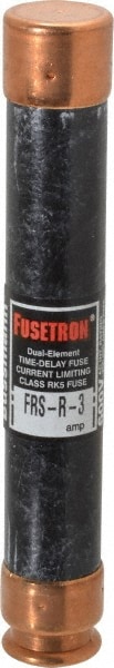 Cooper Bussmann FRS-R-3 Cartridge Time Delay Fuse: RK5, 3 A, 127 mm OAL, 20.6 mm Dia Image