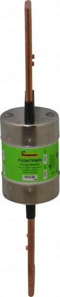 Cooper Bussmann FRS-R-300 Cartridge Time Delay Fuse: RK5, 300 A, 11-5/8" OAL 