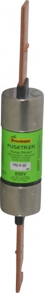 Cooper Bussmann FRS-R-80 Cartridge Time Delay Fuse: RK5, 80 A, 7-7/8" OAL Image