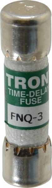 Cooper Bussmann FNQ-3 Cartridge Time Delay Fuse: 3 A, 10.3 mm Dia Image