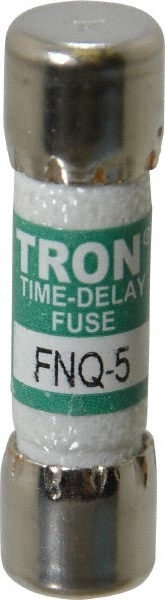 Cooper Bussmann FNQ-5 Cartridge Time Delay Fuse: 5 A, 10.3 mm Dia Image